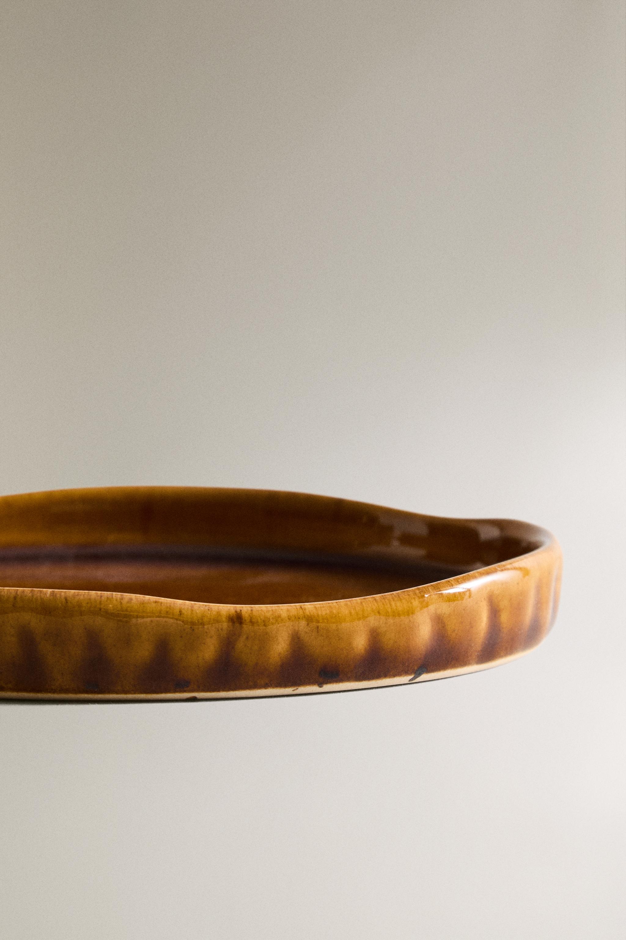 MUSTARD RAISED DESIGN BATHROOM SOAP DISH